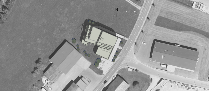 «Murgweid» Oberwangen – Vogelperspektive