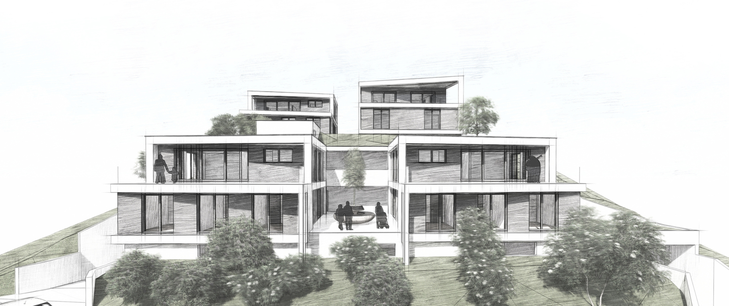 Terrassen-Einfamilienhäuser in Dussnang