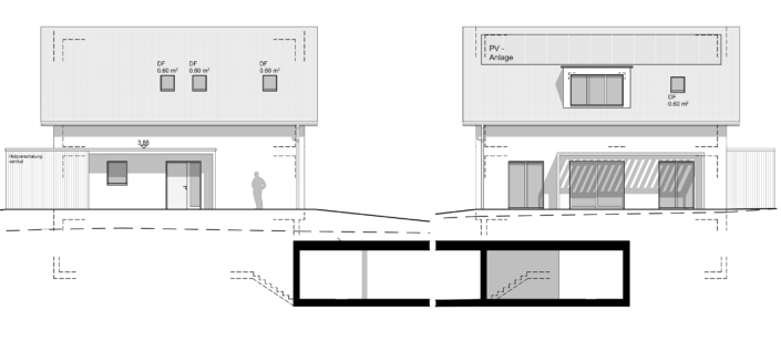 EFH Rutschwil/Dägerlen, Ansichten