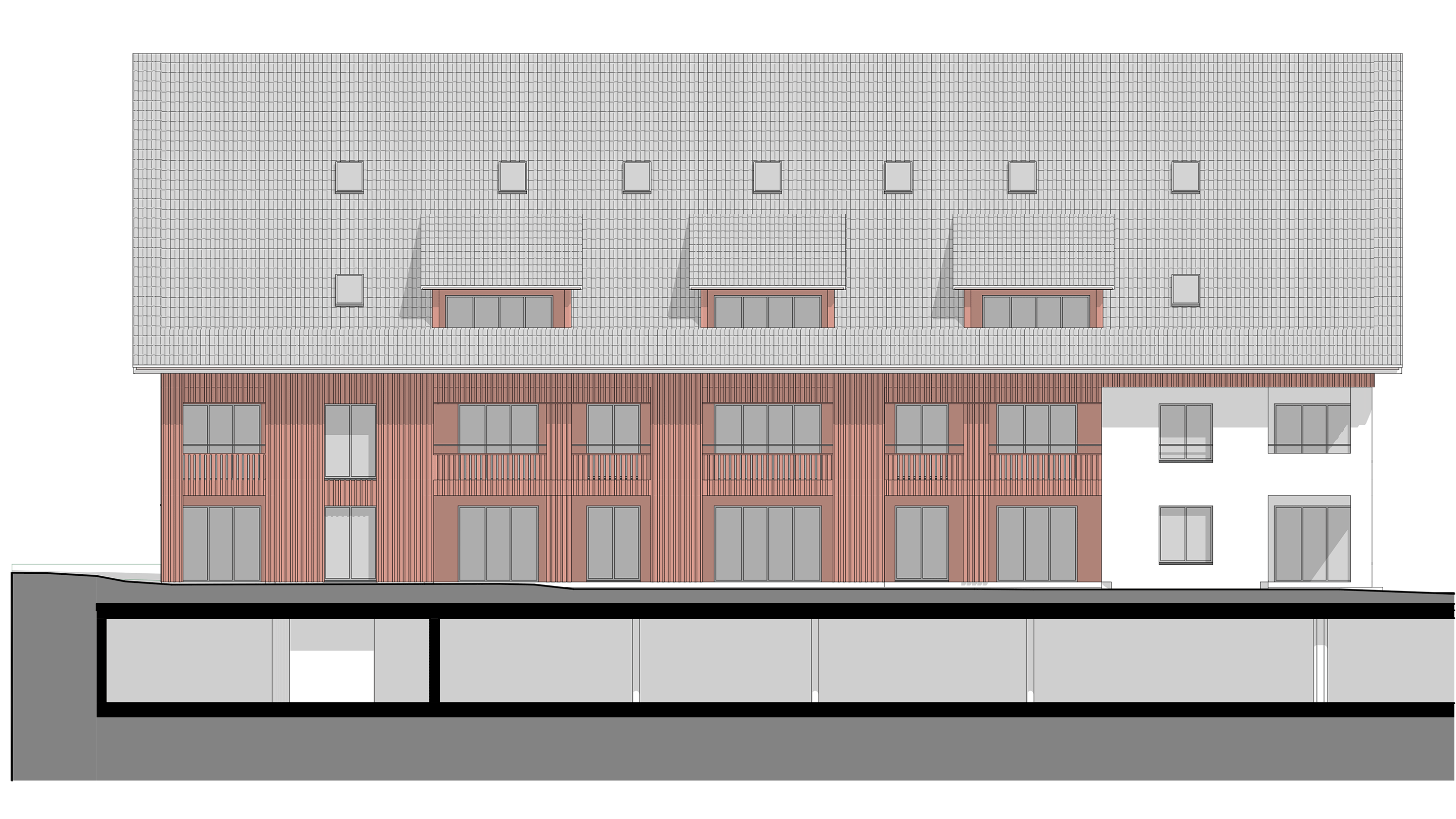 Illhart-Wigoltingen Haus 1 Westfassade Illhart-Wigoltingen Haus 1 Westfassade