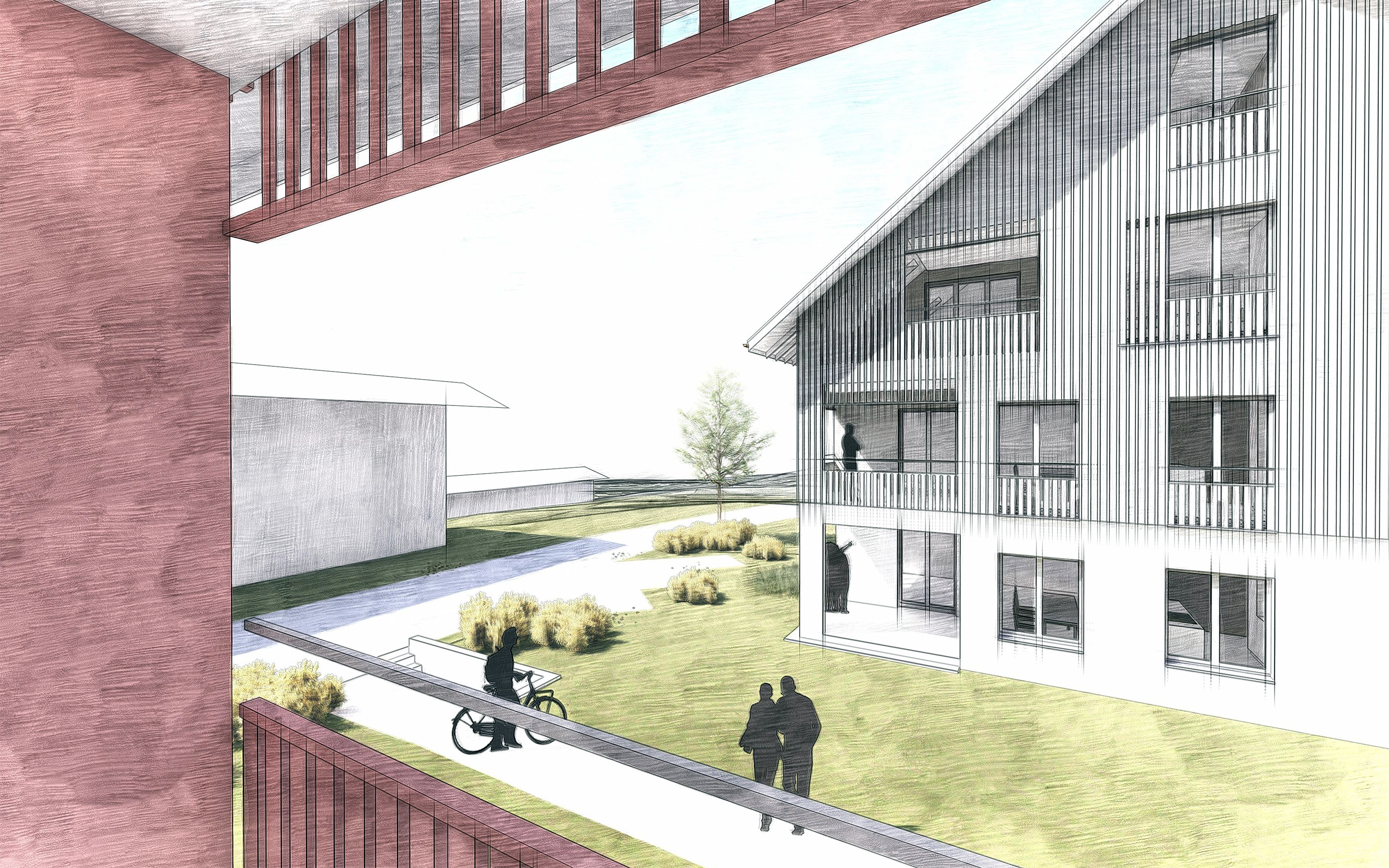 Illhart-Wigoltingen Sicht vom Balkon Haus 1 Illhart-Wigoltingen Sicht vom Balkon Haus 1