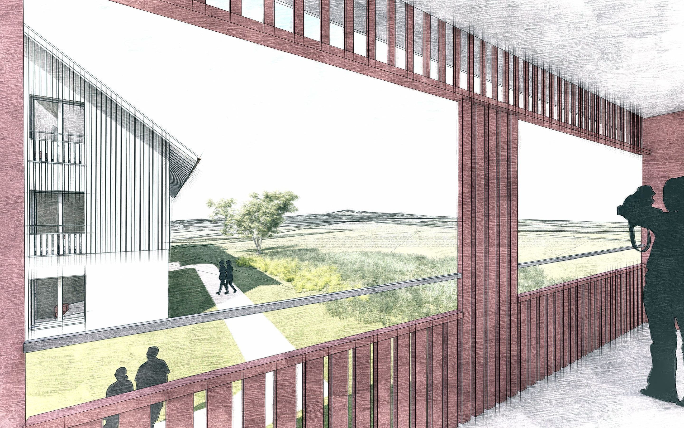 Illhart-Wigoltingen Sicht vom Balkon Haus 1 Illhart-Wigoltingen Sicht vom Balkon Haus 1